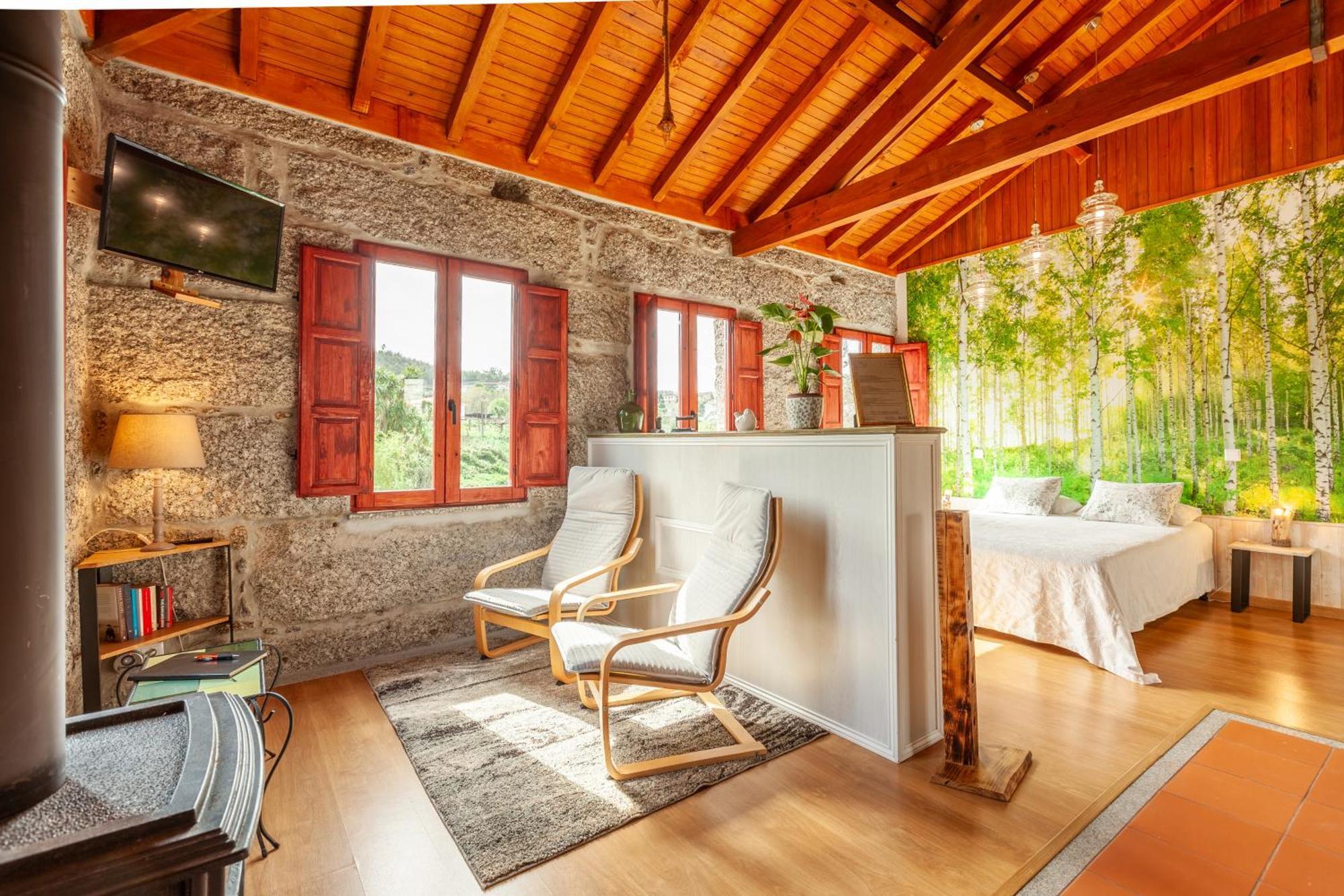 Вилла Casa Da Benfeitoria Гимарайнш Экстерьер фото